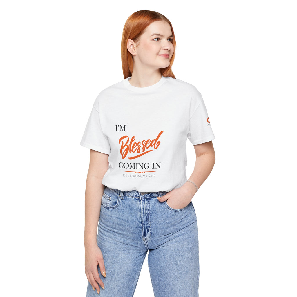 Blessed Tee — “I’m Blessed” Inspirational Short Sleeve Shirt
