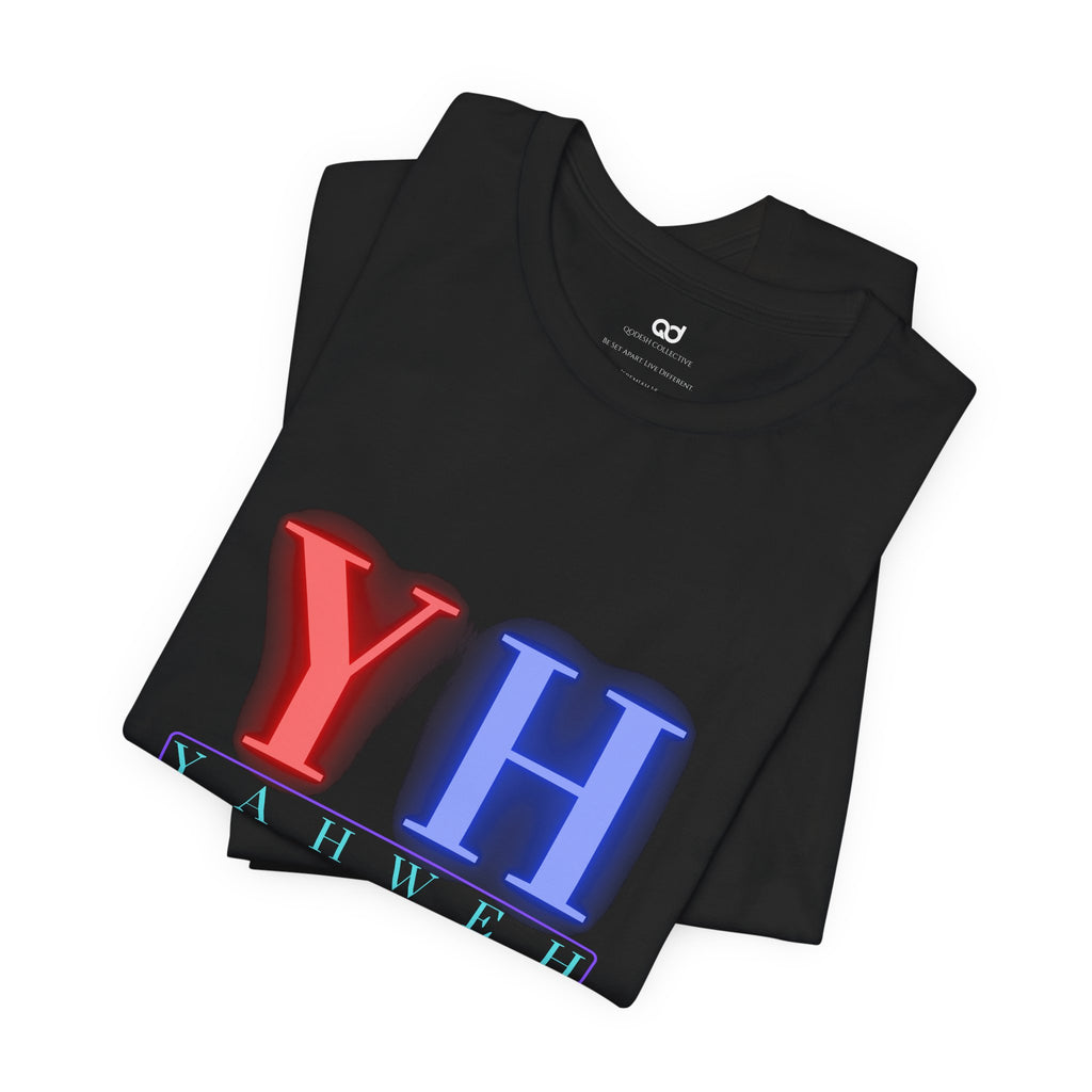 YHWH "Always Faithful" Tee — Pastel Faith Graphic T-Shirt
