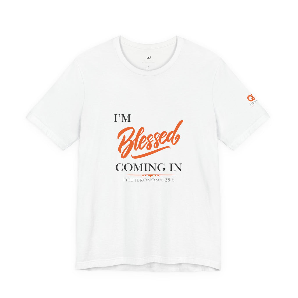 Blessed Tee — “I’m Blessed” Inspirational Short Sleeve Shirt