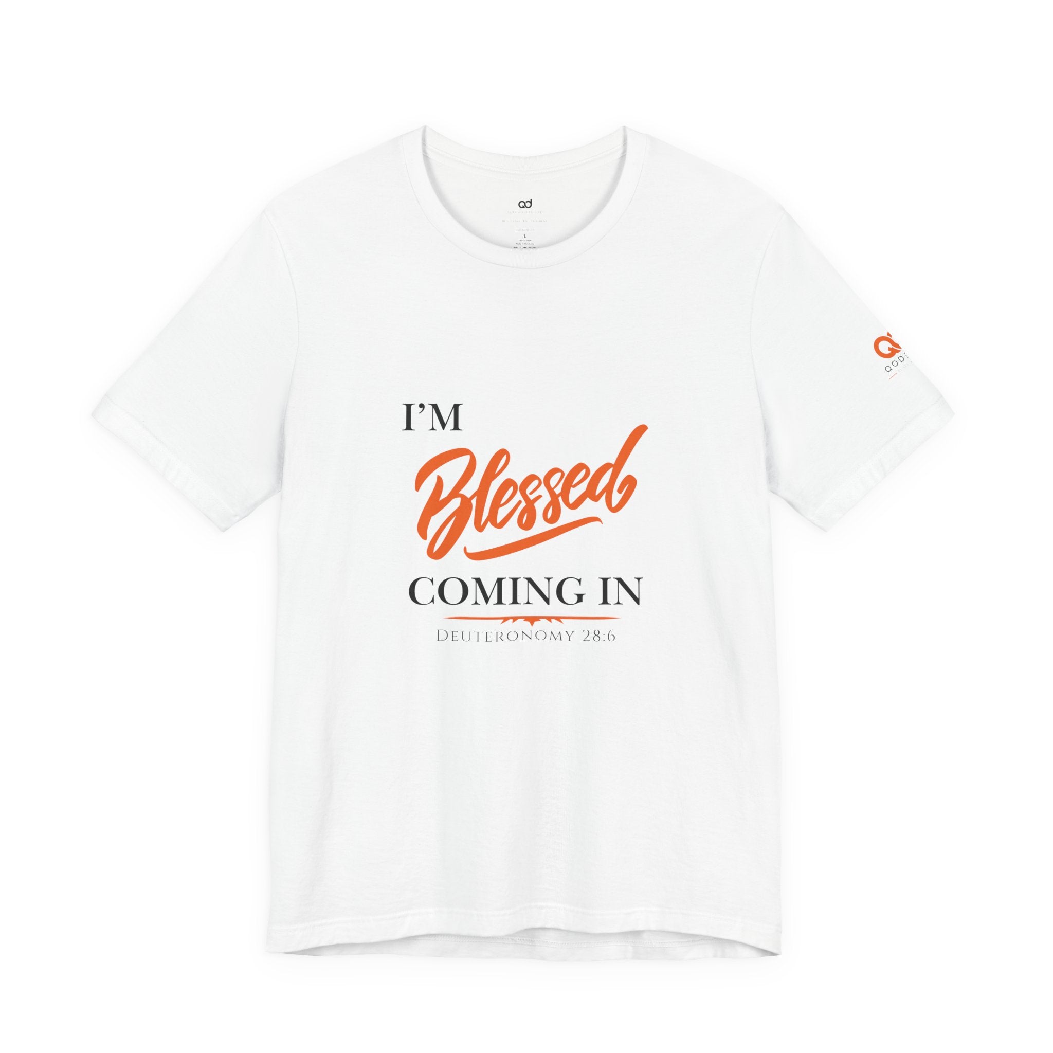 Blessed Tee — “I’m Blessed” Inspirational Short Sleeve Shirt